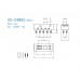 Переключатель ползунковый Daier SS-24N06, с фиксацией, ON-ON-ON-ON, 10pin, 8A 250V (на плату) рис 5